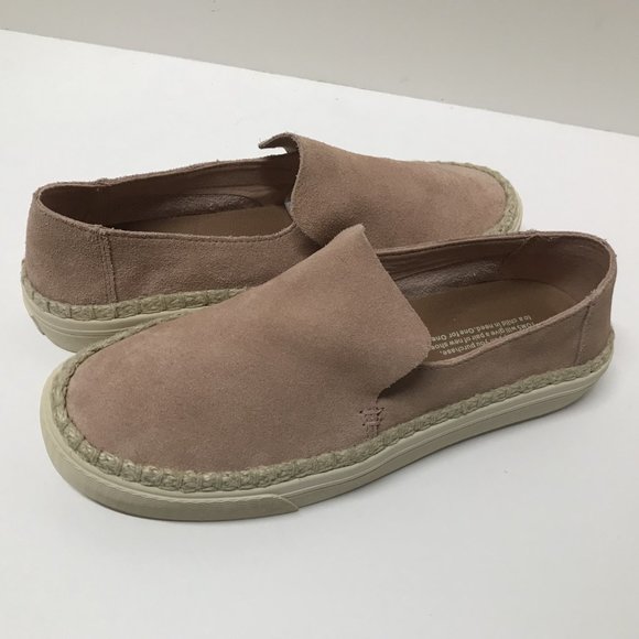 TOMS Sunset Slip-On in Bloom Suede/Rope - Picture 1 of 15